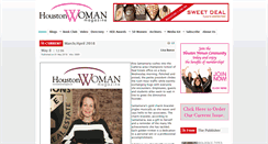 Desktop Screenshot of houstonwomanmagazine.com